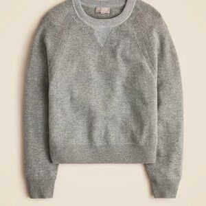 J. Crew Heather Gray Crewneck Sweater Size S